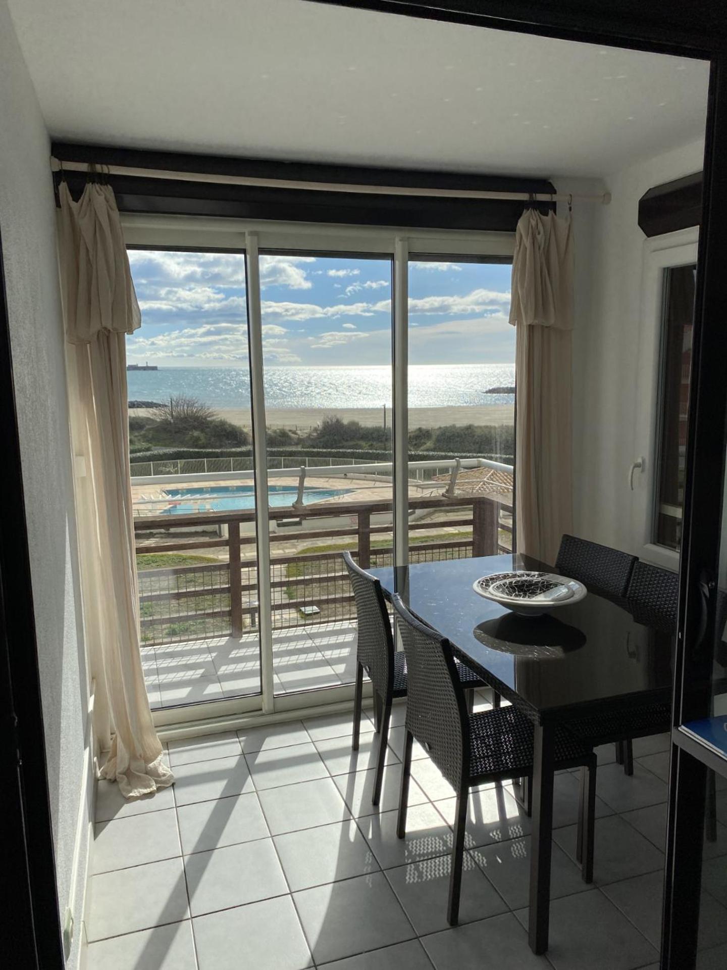 Appartement Vue Mer Le Sunset 阿格德 外观 照片