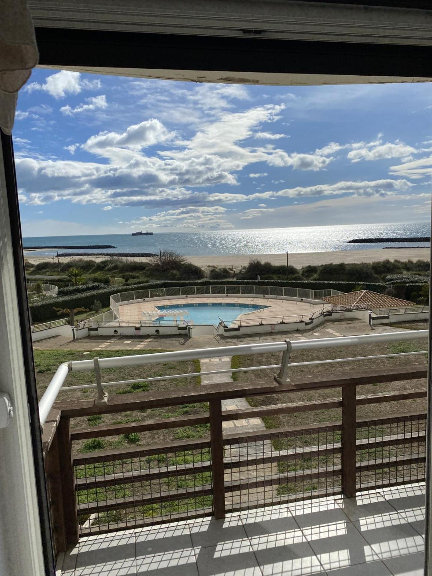 Appartement Vue Mer Le Sunset 阿格德 外观 照片